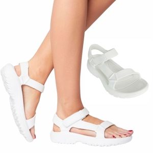 NWT Teva hurricane drift outdoor waterproof sandals white summer beach travel